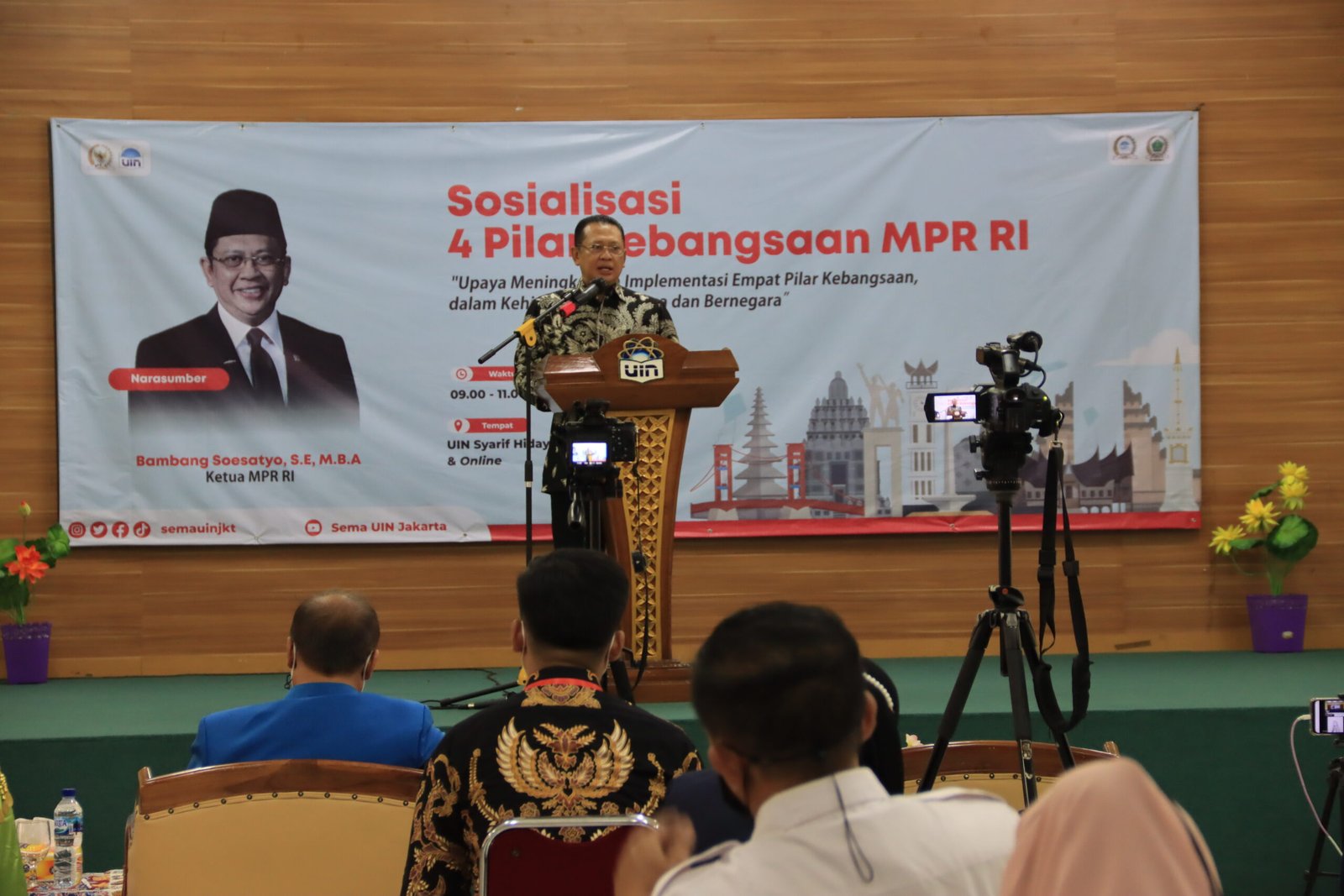 MPR RI Sosialisasikan Empat Pilar untuk Memperkuat Semangat Kebangsaan Generasi Muda