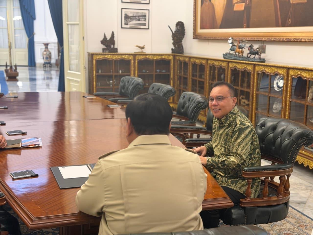 Prabowo Terima Dasco di Istana, Pemerintah Matangkan Perpres Ojol demi Perlindungan Pengemudi