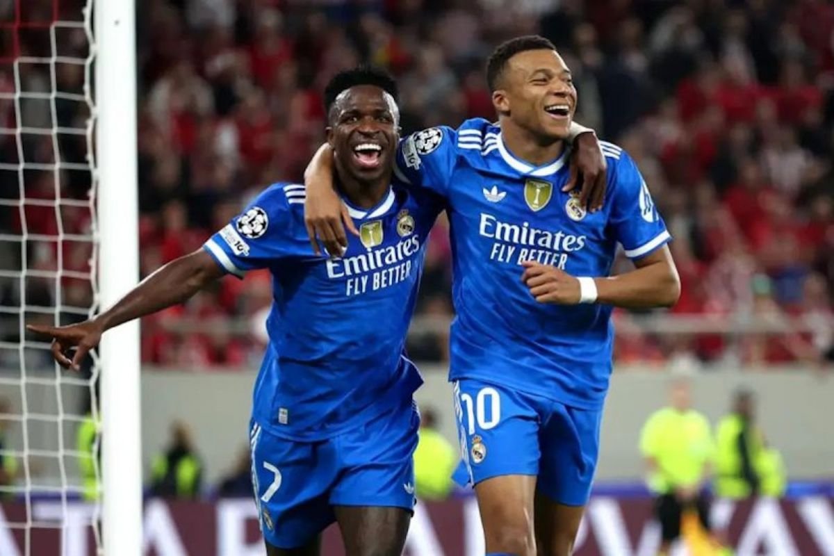 Real Madrid Tekuk Olympiakos 4-3: Mbappe Hattrick, Los Blancos Amankan Poin Penuh Real Madrid Tekuk Olympiakos 4-3: Mbappe Hattrick, Los Blancos Amankan Poin Penuh