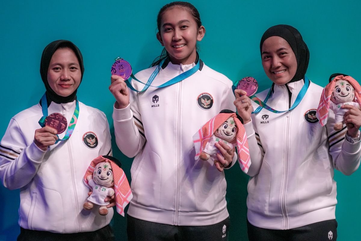 Tim Anggar Putri Indonesia Raih Dua Perunggu di Islamic Solidarity Games 2025