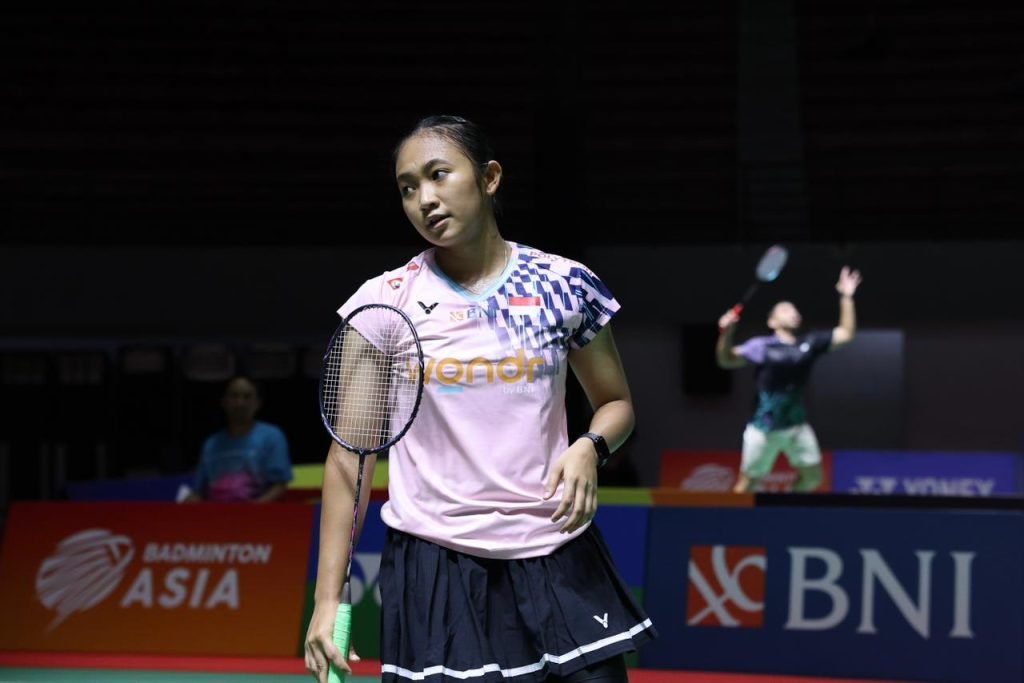 Kavitha Nadjwa Aulia Melaju ke Perempat Final Indonesia IC 2025 Usai Kalahkan Rebeca Sarce 2-0
