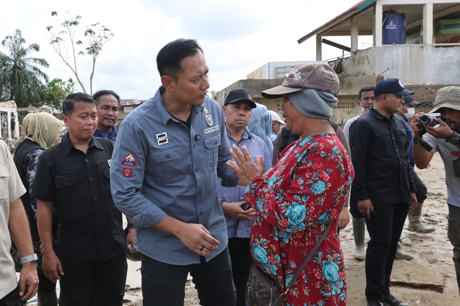 AHY: Kehadiran Prabowo di Lokasi Bencana Bukti Kepemimpinan Nyata