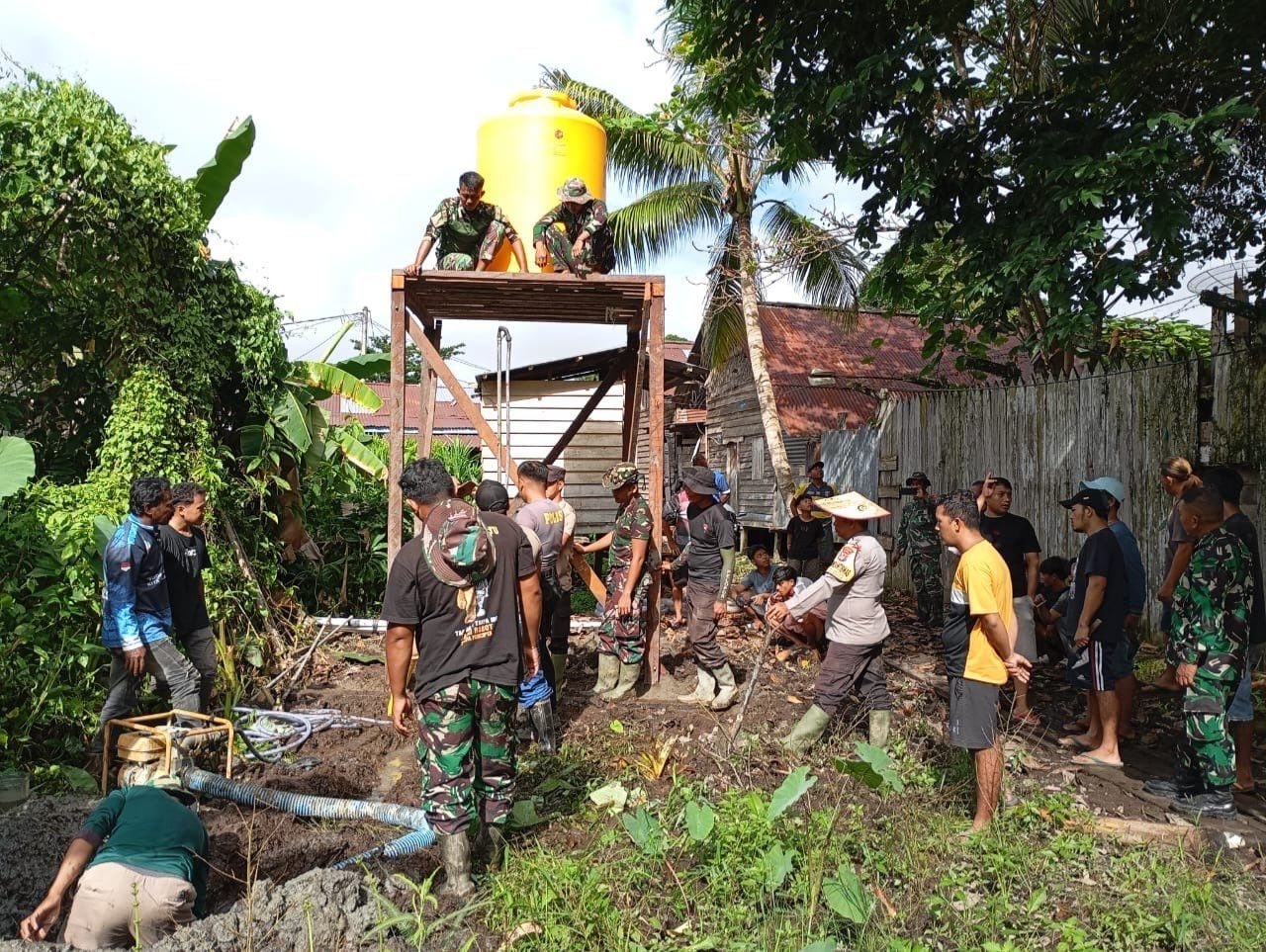Pemerintah Optimalkan Akses Air Bersih dengan Sumur Bor di Kecamatan Langkahan