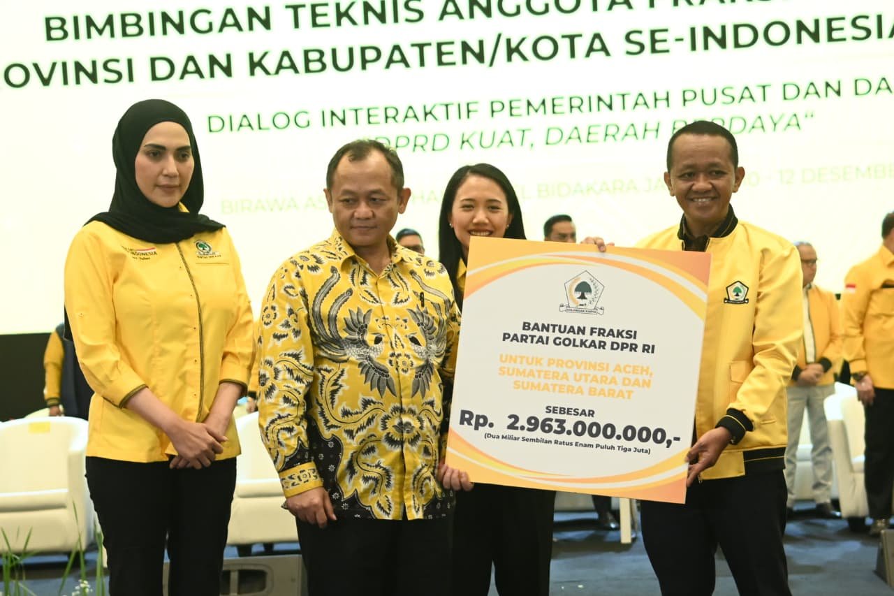 Bahlil Lahadalia Tegaskan Pentingnya Mitigasi Bencana dalam Bimtek Legislator Golkar 2025