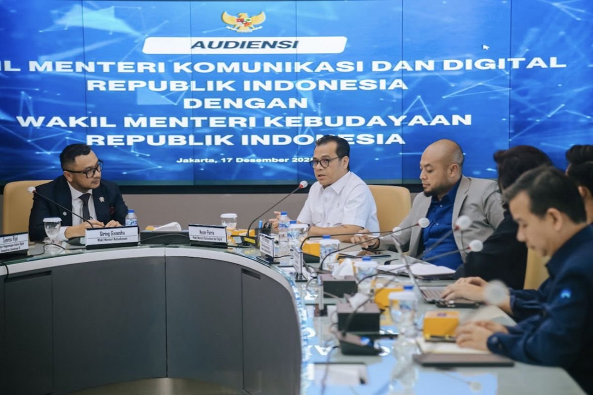 Kemkomdigi dan Kementerian Kebudayaan Kolaborasi Digitalisasi Warisan Budaya Nasional