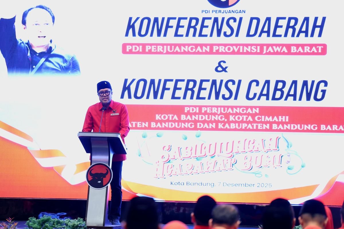 Konferda PDIP Jawa Barat Tekankan Gotong Royong dan Pelestarian Alam