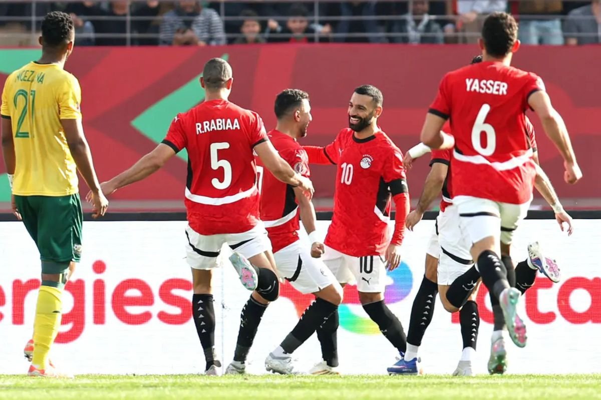 Gol Penalti Mohamed Salah Antar Mesir Menang atas Afrika Selatan di Piala Afrika 2025