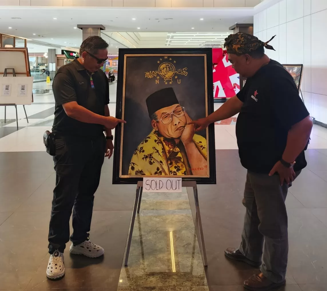 Puluhan Karya Surealisme Diak Eko Terjual di Pameran Gen Art Mojokerto