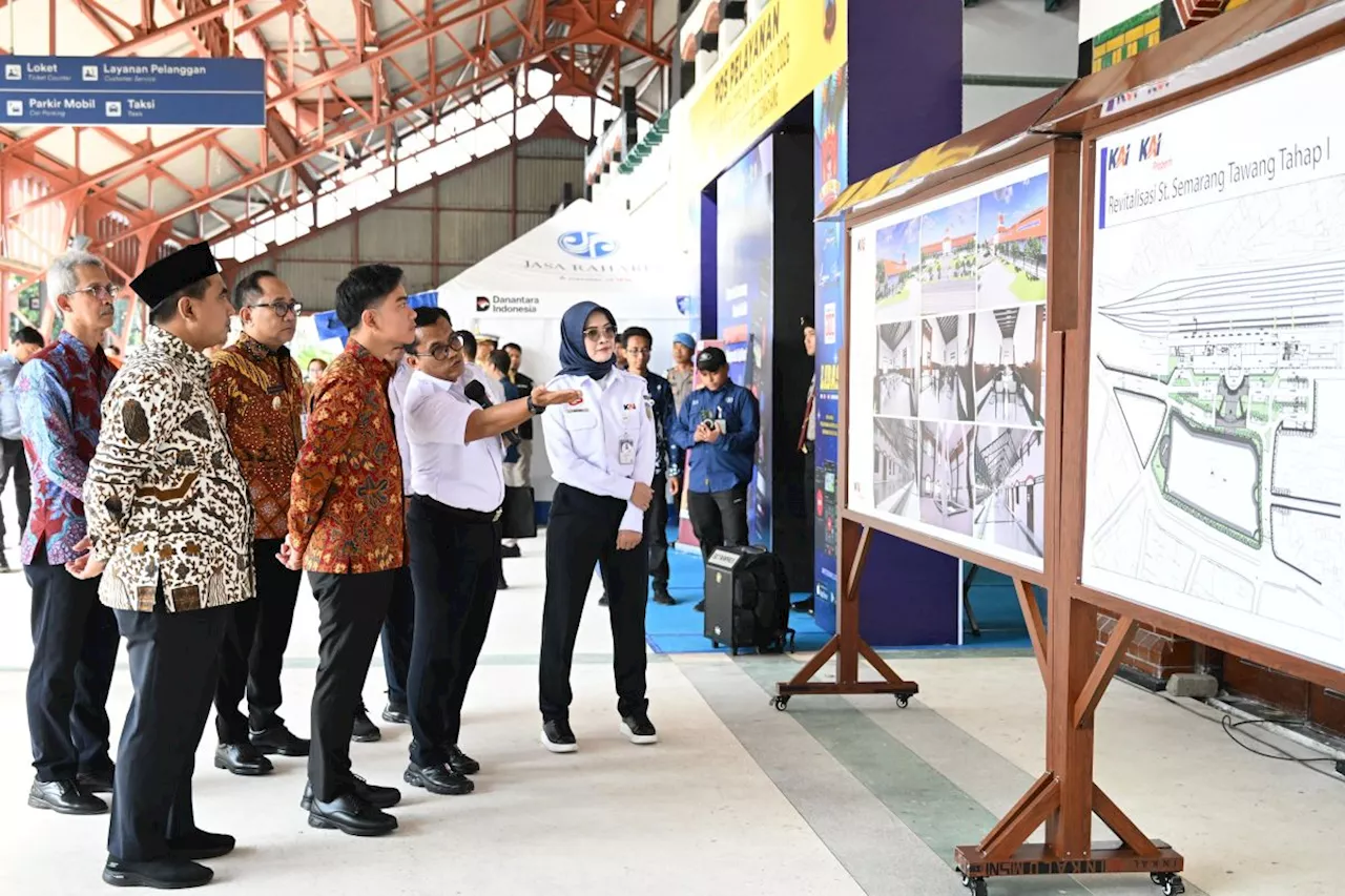Wapres Gibran Tinjau Stasiun Tawang Jelang Nataru 2025/2026, Pastikan Layanan Transportasi Lancar