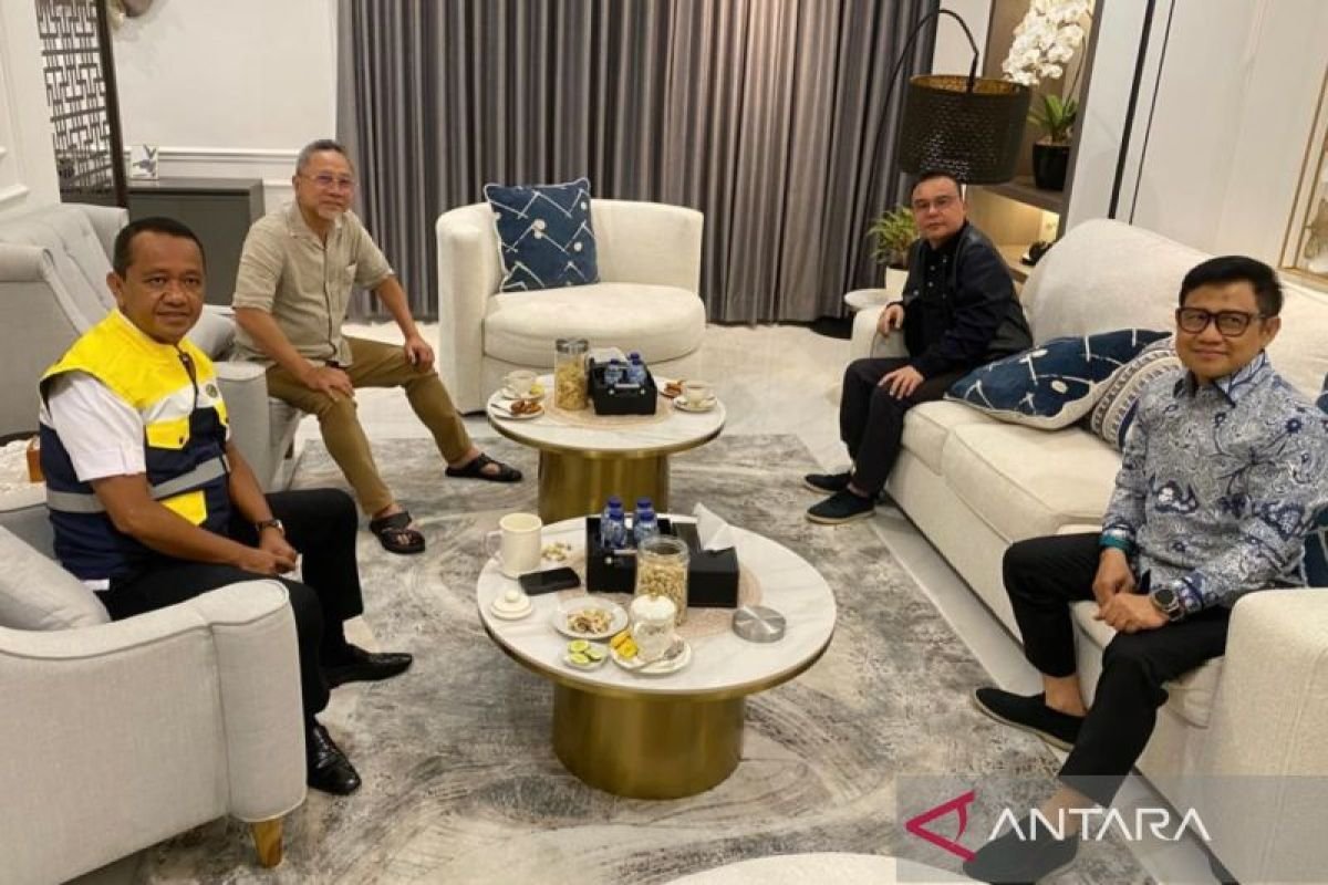 Zulhas, Muhaimin, Dasco Bahas Agenda Politik di Rumah Bahlil