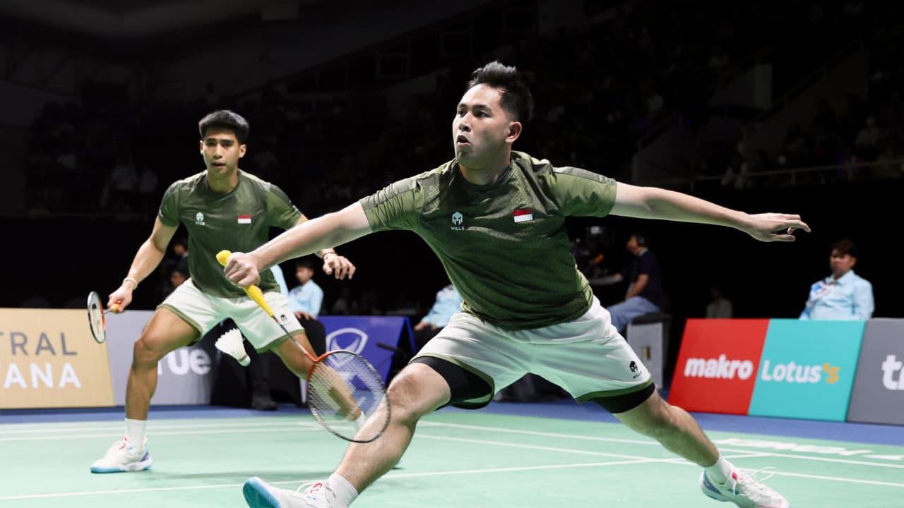 Indonesia Sapu Bersih Malaysia 3-0, Rebut Emas Beregu Putra Bulutangkis SEA Games 2025