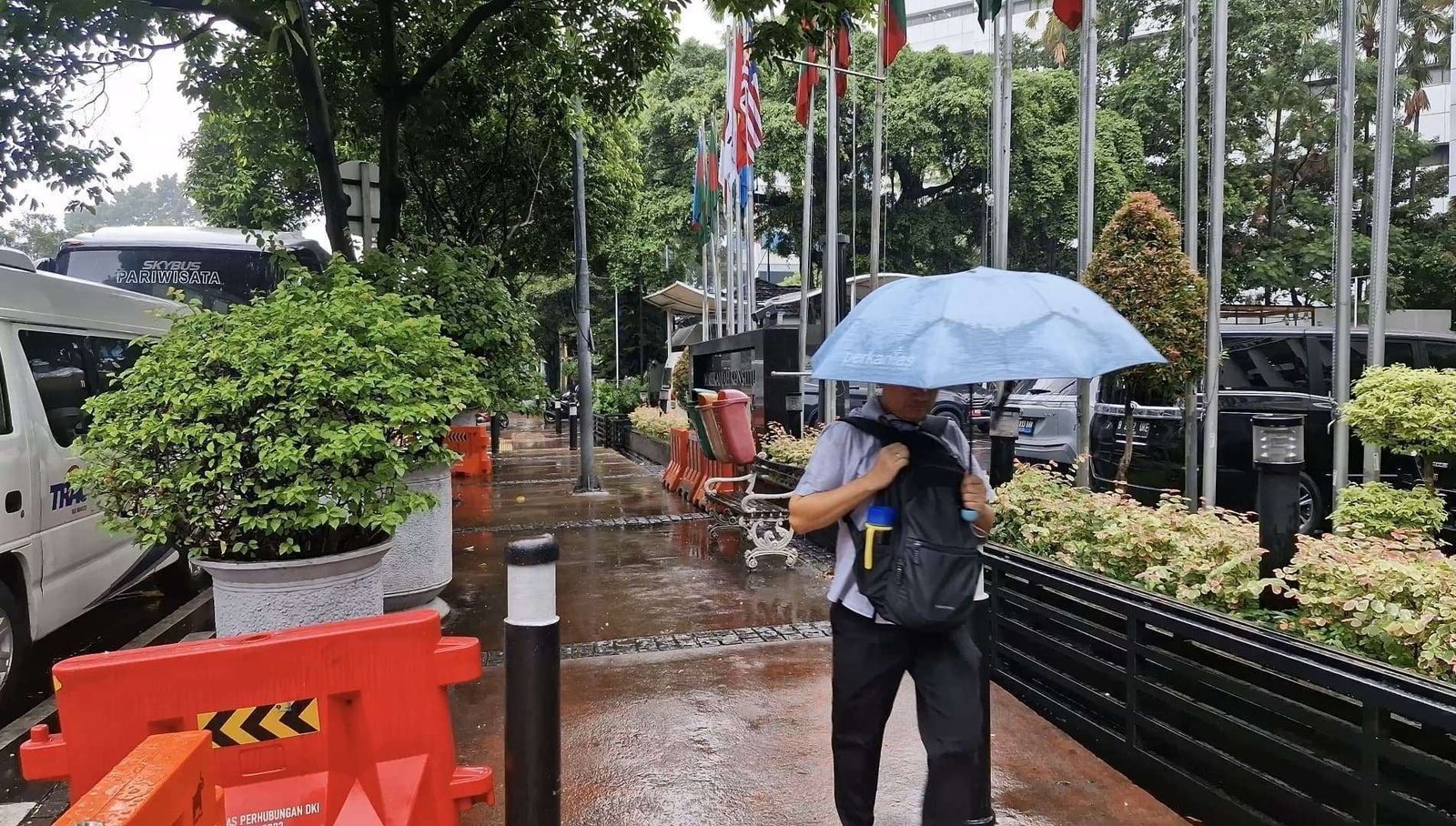 BMKG: Sebagian Besar Wilayah Jakarta Hujan Ringan, Jakarta Selatan Hujan Sedang 29 Desember