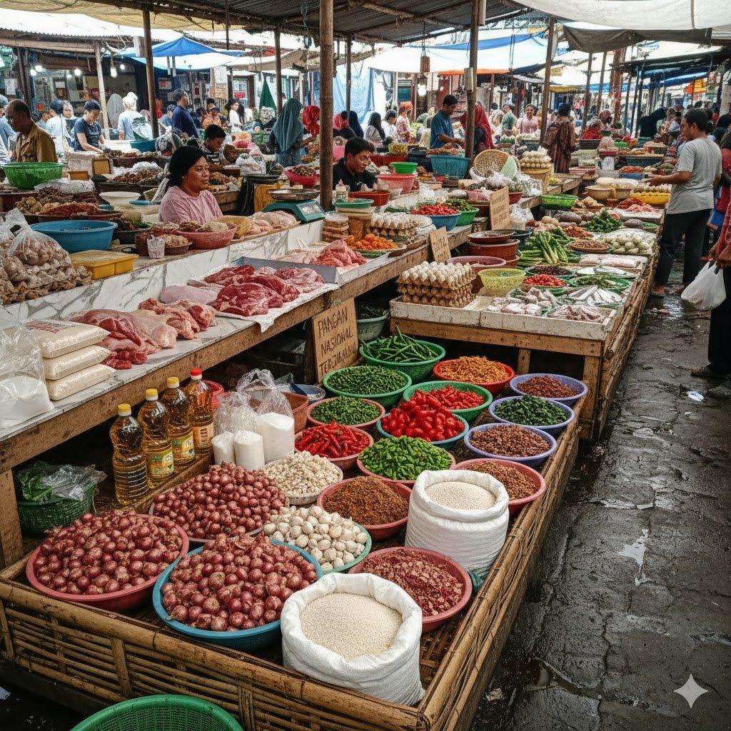 Harga Pangan Terbaru: Cabai Rawit dan Telur Ayam Ras di Level Tertinggi