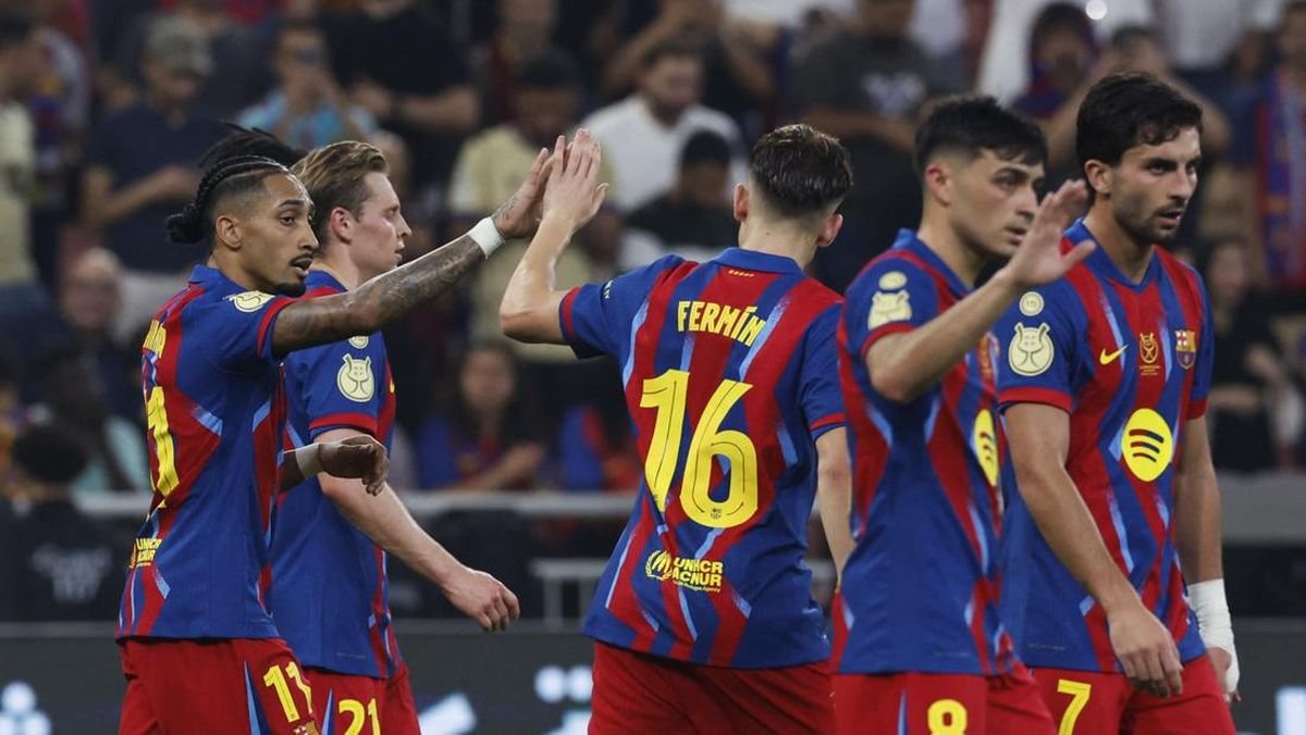 Barcelona Lolos ke Final Piala Super Spanyol Usai Hajar Athletic Club 5-0