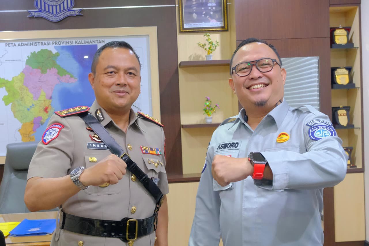Jasa Raharja Kaltim Perkuat Sinergi Keselamatan Berlalu Lintas pada Momentum Pisah Sambut Dirlantas Polda Kaltim Jasa Raharja Kaltim Perkuat Sinergi Keselamatan Berlalu Lintas pada Momentum Pisah Sambut Dirlantas Polda Kaltim