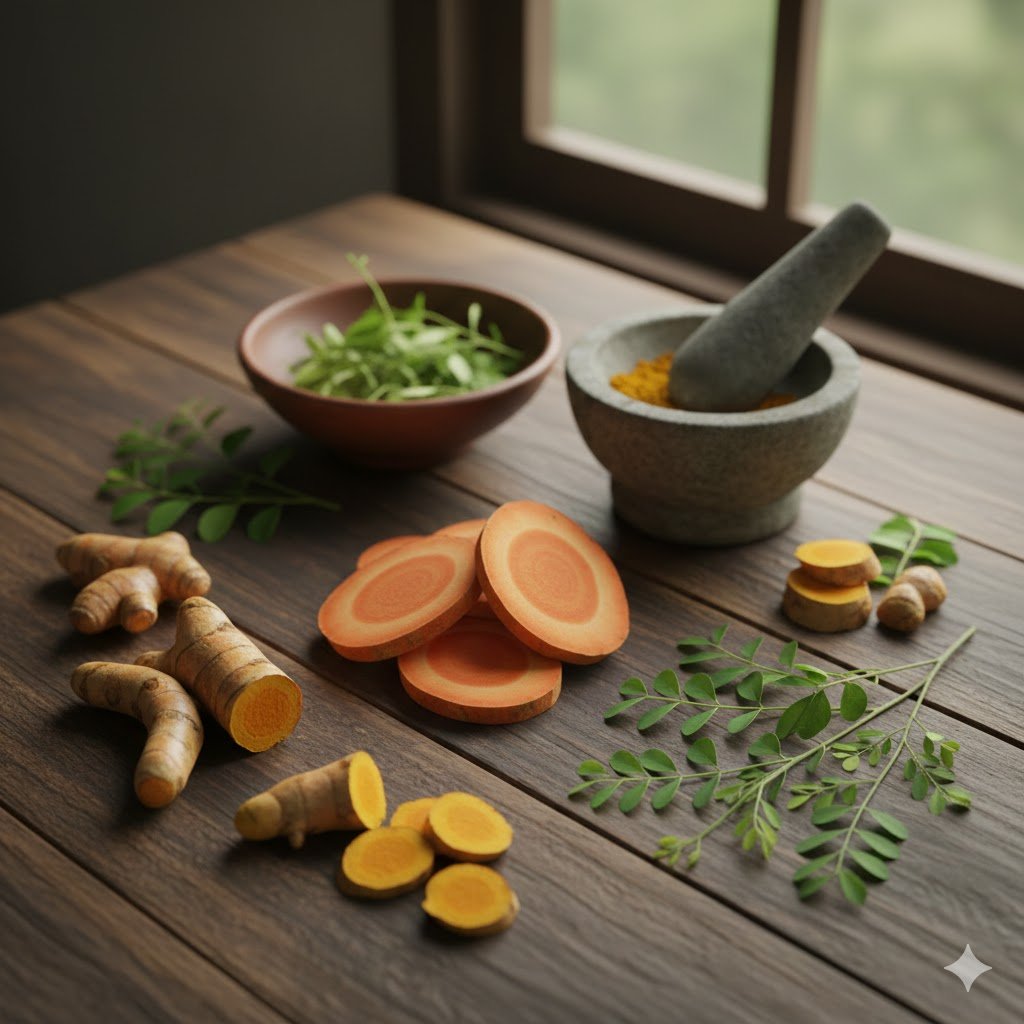 Air Rebusan Herbal: Kunyit, Temulawak, dan Meniran untuk Sistem Imun Kuat