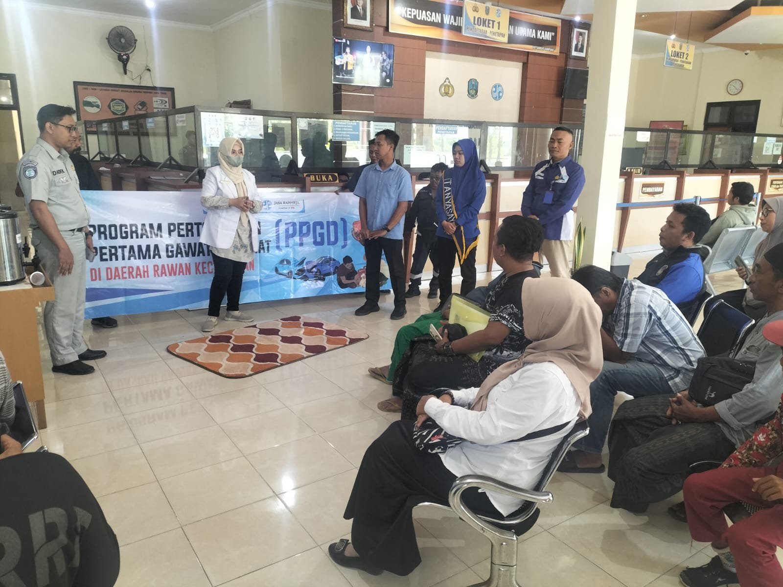 Jasa Raharja Cabang Pamekasan Gelar Kegiatan MUKL dan PPGD di KB Samsat Sampang Jasa Raharja Cabang Pamekasan Gelar Kegiatan MUKL dan PPGD di KB Samsat Sampang