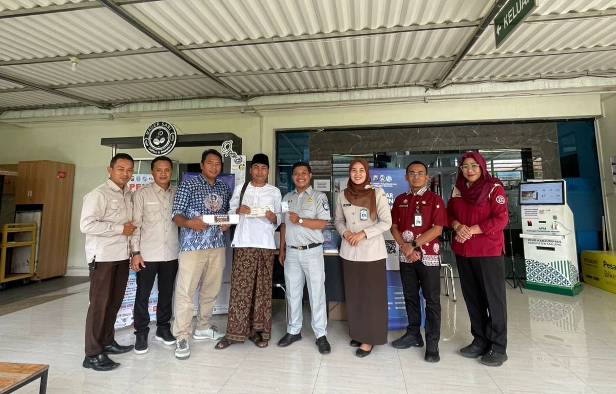 Jempol Mase Hadir di RSUD Kanjuruhan, Jasa Raharja Malang Apresiasi Wajib Pajak Patuh dengan Reward Emas