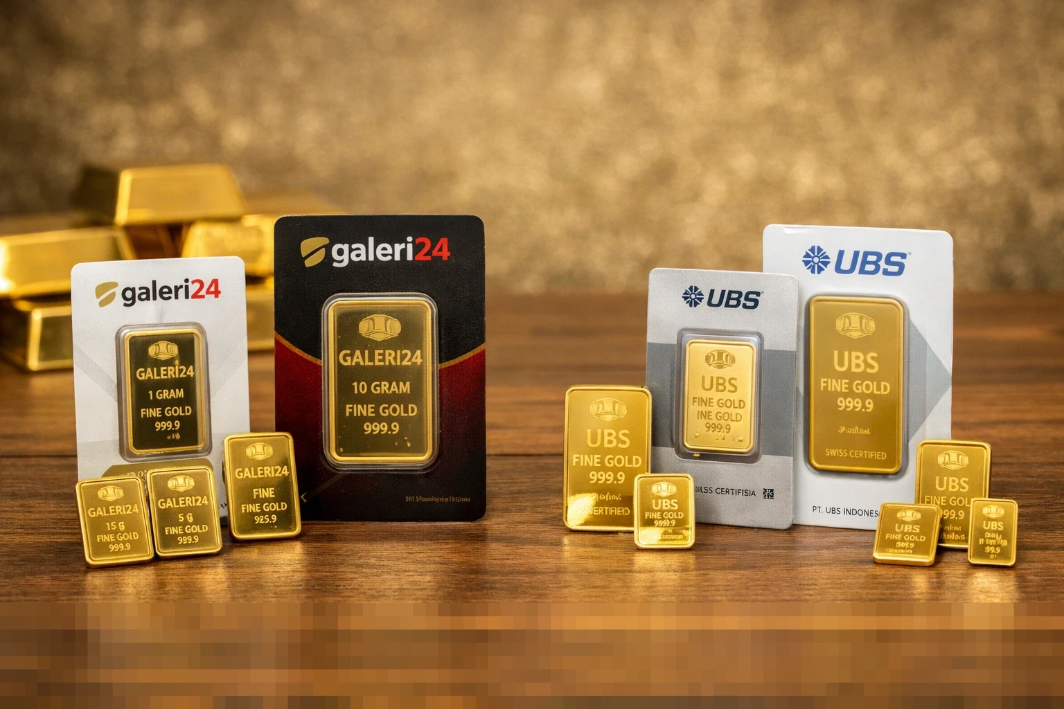 Harga Emas UBS Tembus Rp3,167 Juta/Gram, Galeri24 Rp3,13 Juta Senin Pagi