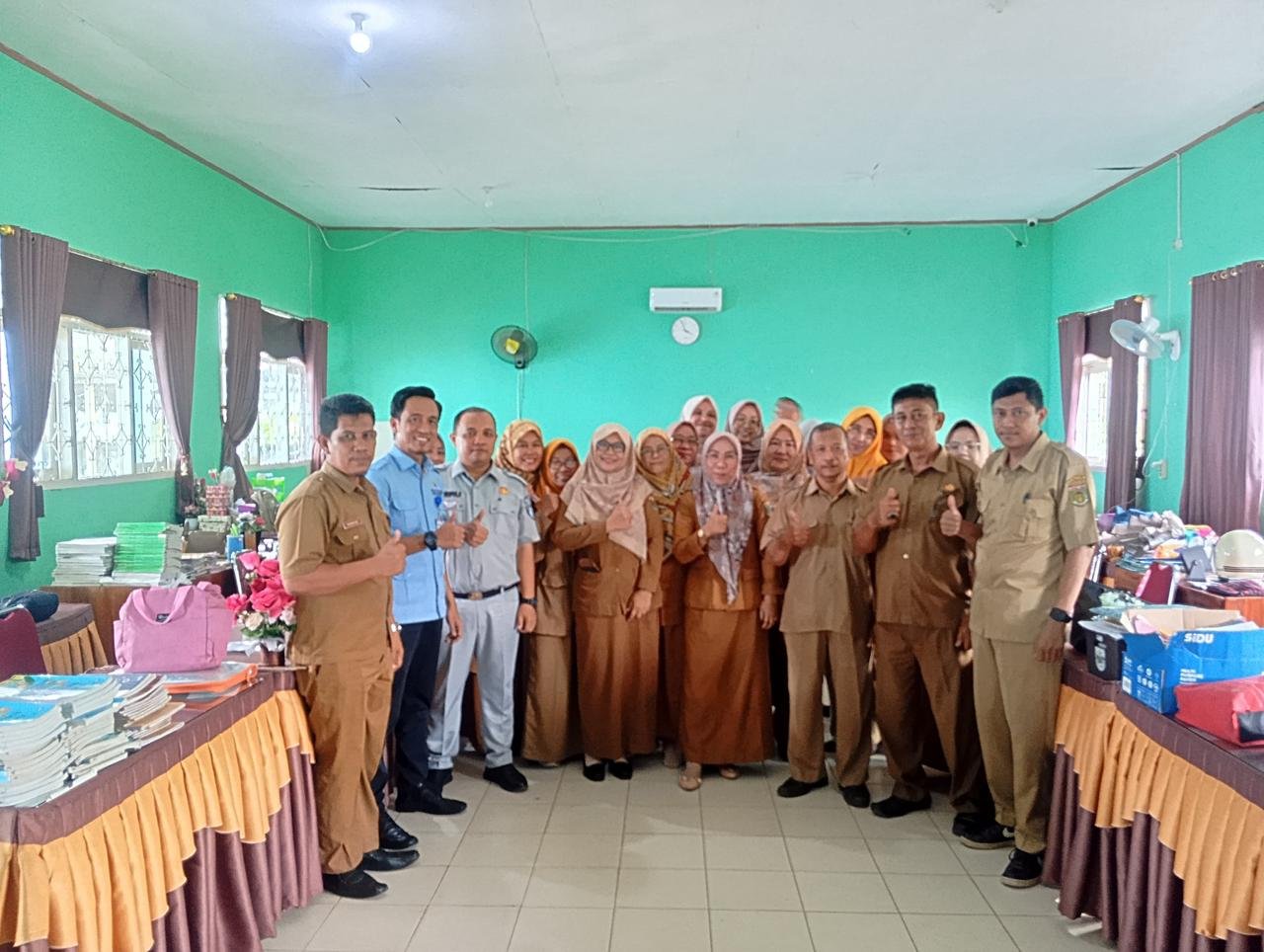 Sosialisasi PPKL di SMPN 1 Gunung Sugih, Dorong Keselamatan Pelajar dan Kepatuhan Pajak