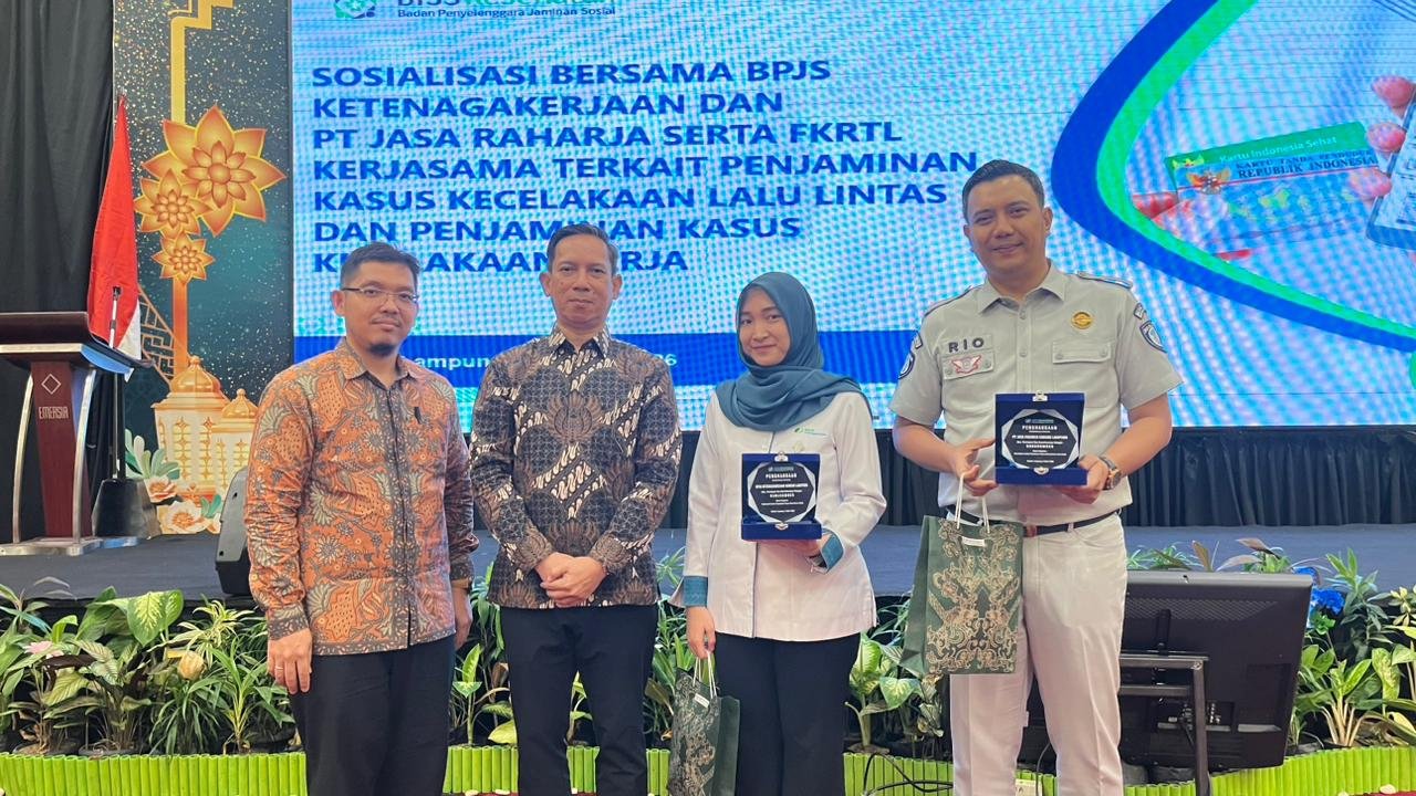 Jasa Raharja Lampung Dukung Sinergi Penanganan Kecelakaan Lewat Sosialisasi bersama BPJS dan FKRTL Jasa Raharja Lampung Dukung Sinergi Penanganan Kecelakaan Lewat Sosialisasi bersama BPJS dan FKRTL