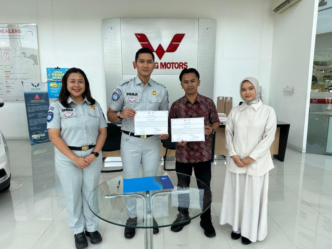 Jasa Raharja Tangerang dan Wuling Motors Bintaro Bersatu : Keselamatan Berkendara dan CSR Jadi Prioritas Utama