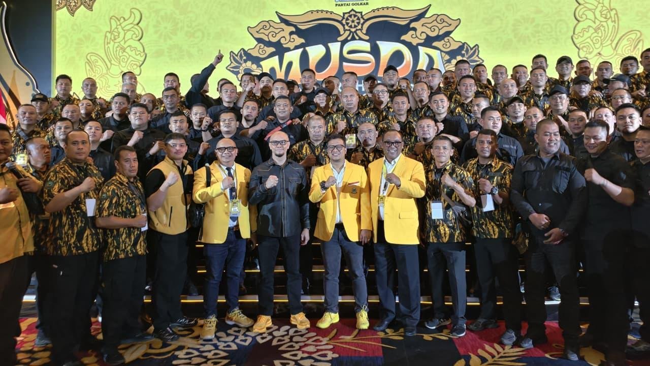Musda XI Golkar Jabar: Daniel Muttaqien Pimpin Partai, Fokus Konsolidasi dan Pemilu