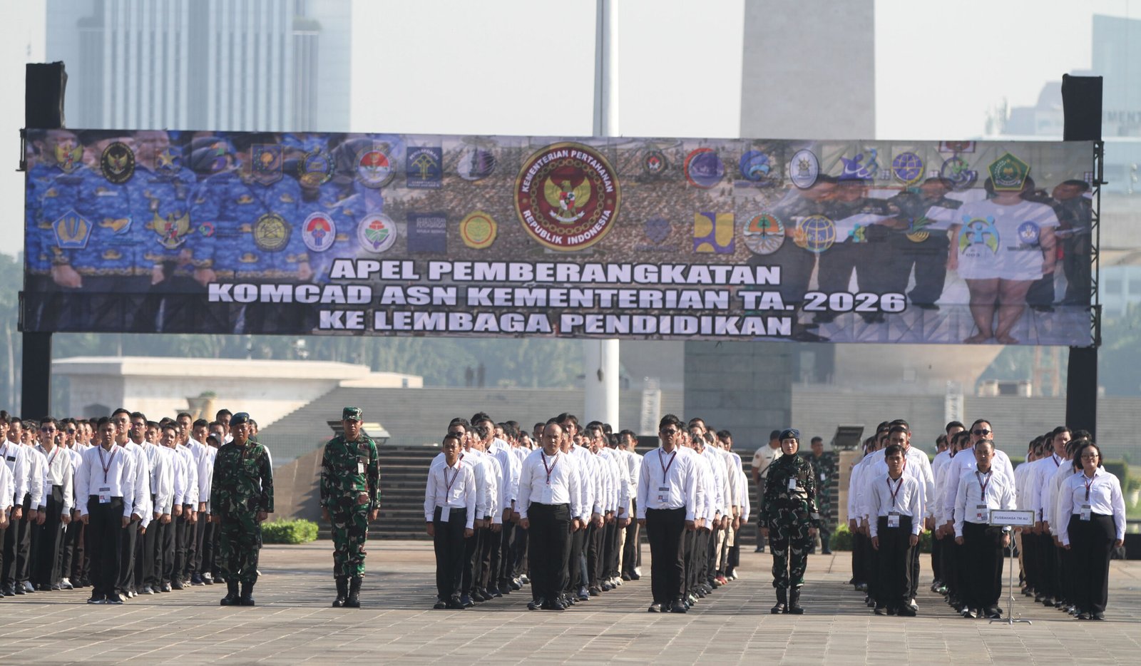 Sebanyak 2.000 ASN Jalani Pelatihan Komcad Selama 1,5 Bulan Sebanyak 2.000 ASN Jalani Pelatihan Komcad Selama 1,5 Bulan
