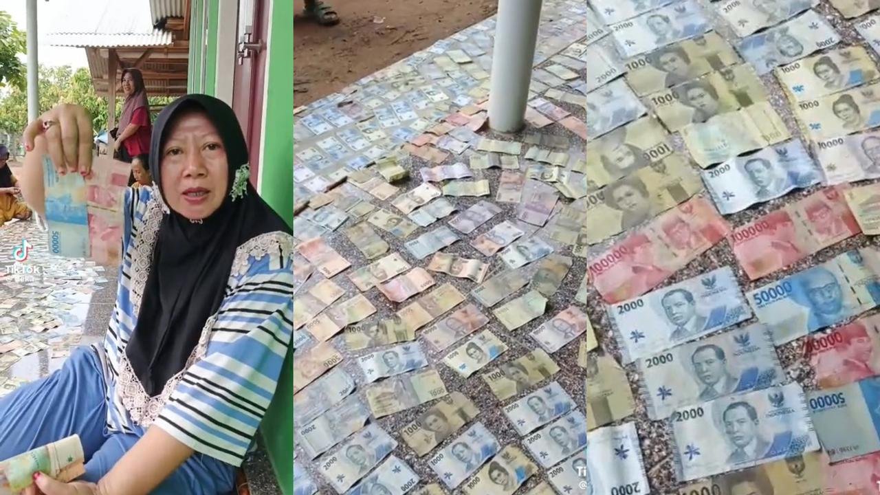 Penemuan Mengejutkan, Viral Nenek ODGJ di Lampung Tengah Simpan Uang Rp3 Juta