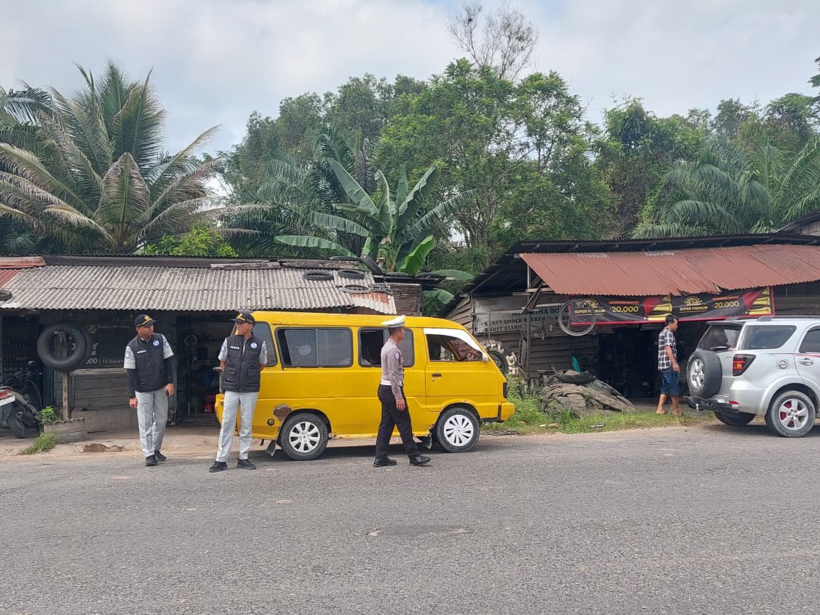 Jasa Raharja Dumai Bersama Polres Bengkalis Laksanakan Uji Petik Angkutan Umum Jasa Raharja Dumai Bersama Polres Bengkalis Laksanakan Uji Petik Angkutan Umum