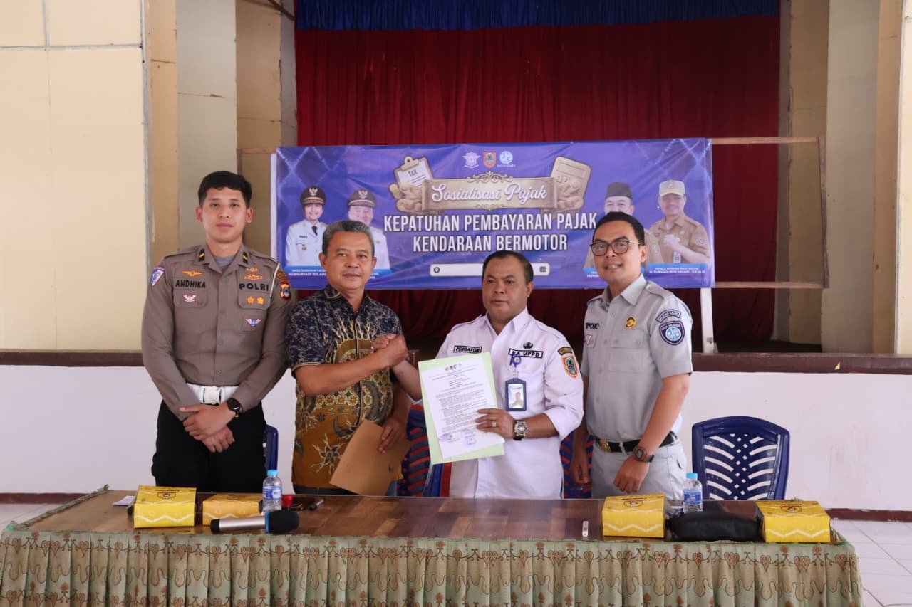 Tim Pembina Samsat Martapura Dorong Kepatuhan Pajak, Layanan dan Apresiasi Dihadirkan