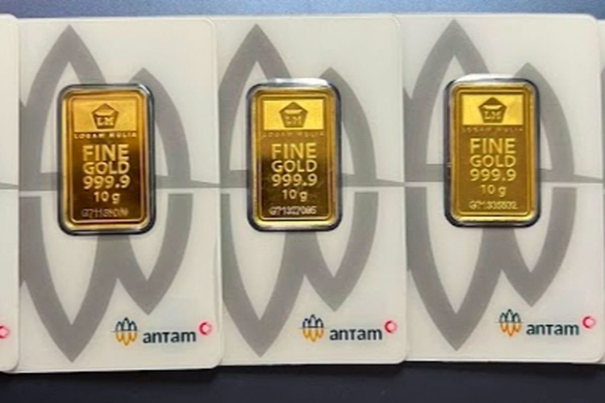 Emas Antam Menguat, Ini Daftar Harga Pecahan dari 0,5 Gram hingga 1 Kg