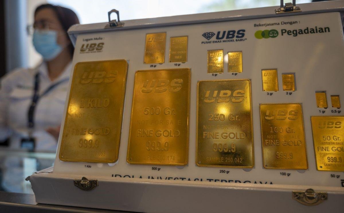Update Harga Emas: UBS Rp2,853 Juta, Antam dan Galeri24 Ikut Turun