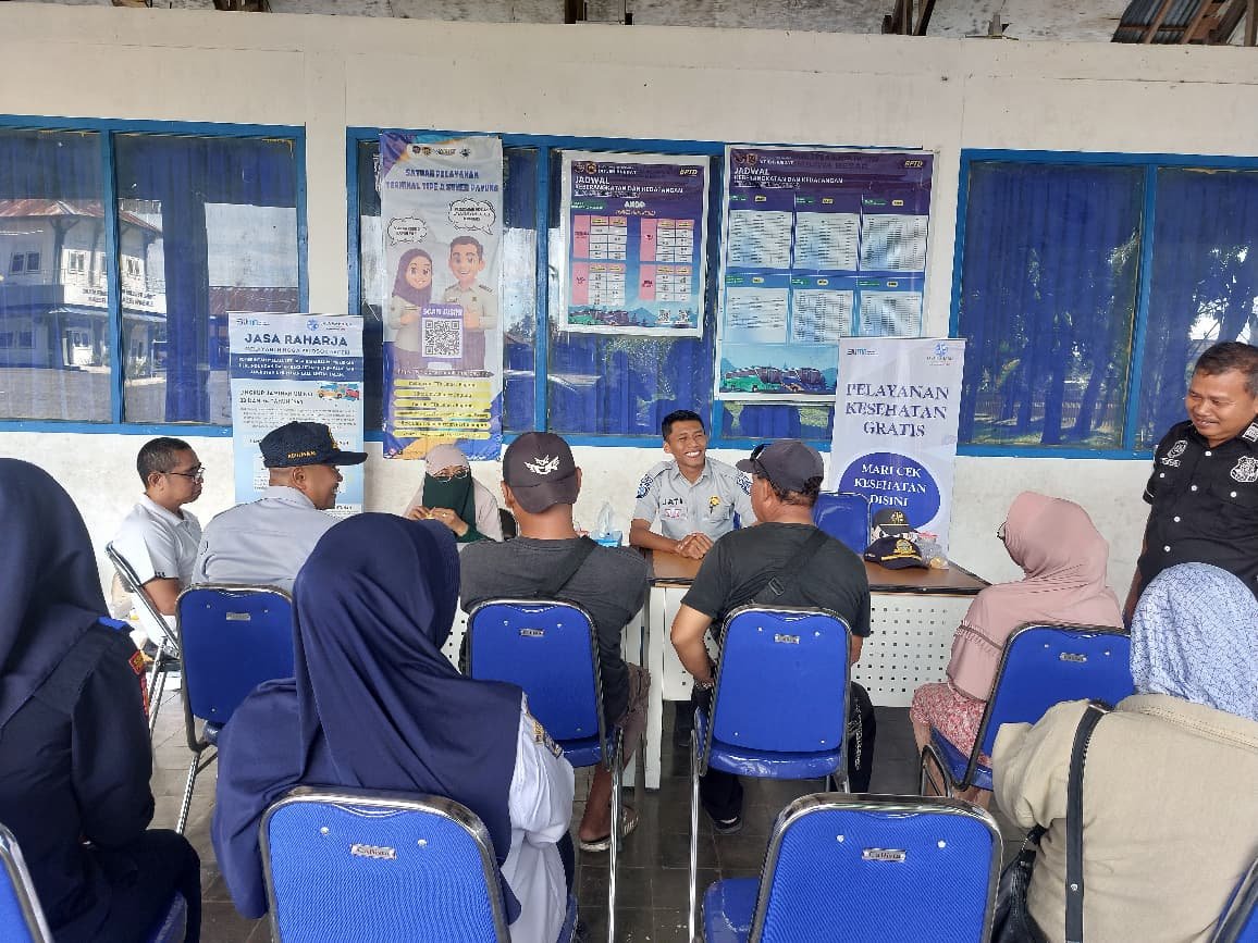 Tingkatkan Keselamatan Berkendara, Jasa Raharja Sumbawa Gelar Cek Kesehatan Gratis di Terminal Sumer Payung Tingkatkan Keselamatan Berkendara, Jasa Raharja Sumbawa Gelar Cek Kesehatan Gratis di Terminal Sumer Payung