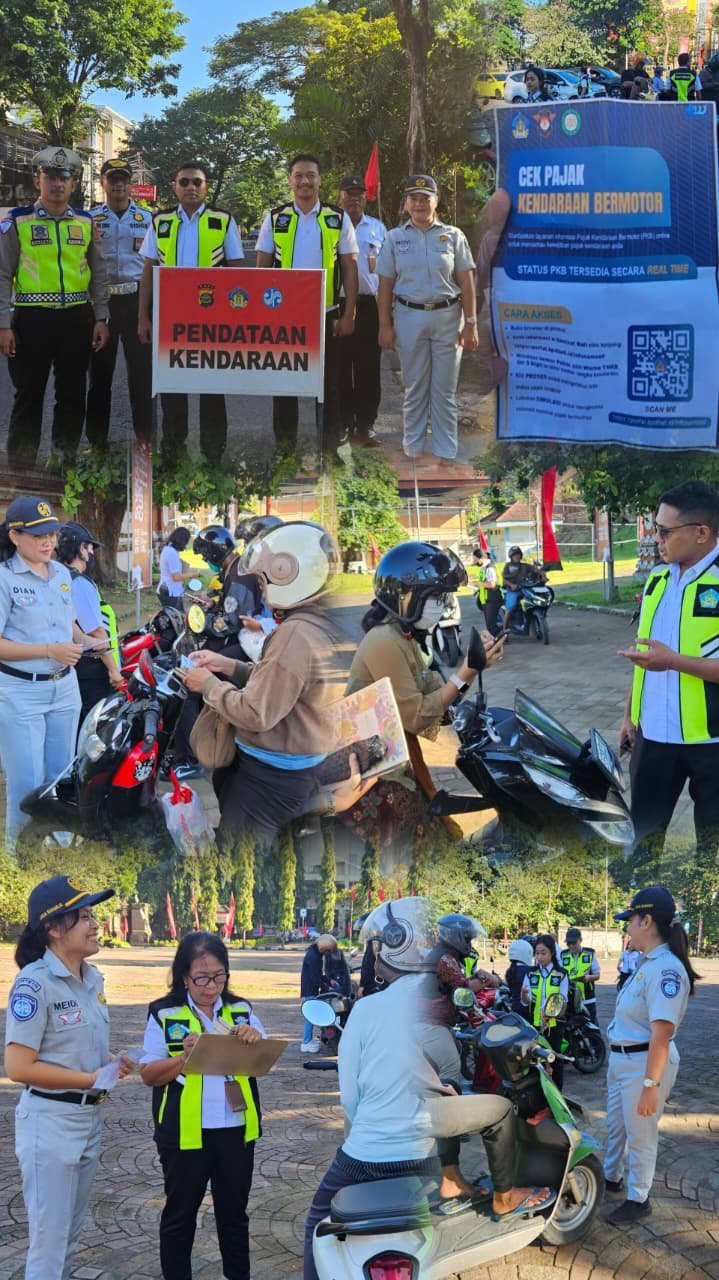 Operasi Gabungan Wilayah Denpasar: Tingkatkan Kepatuhan dan Keselamatan Berkendara dengan Pendekatan Humanis Operasi Gabungan Wilayah Denpasar: Tingkatkan Kepatuhan dan Keselamatan Berkendara dengan Pendekatan Humanis