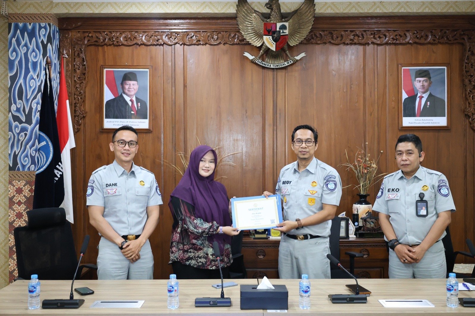 Perkuat Kinerja dan Kebersamaan, Jasa Raharja DIY Lepas Pegawai dan Sambut Pejabat Baru
