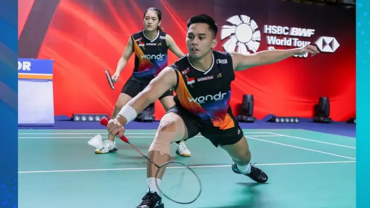 Bangkit di Gim Penentuan, Amri/Nita Amankan Tiket Babak Kedua Thailand Open