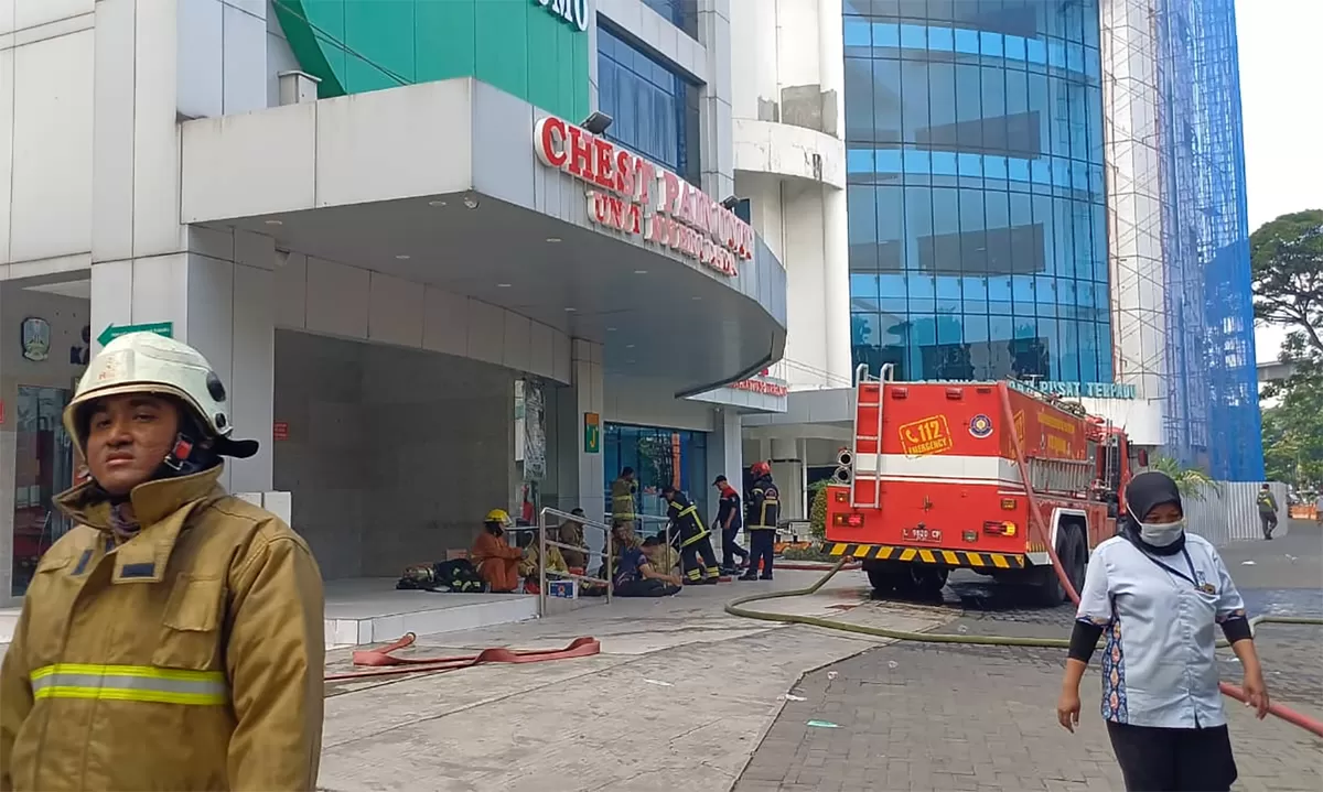 RSUD Dr Soetomo Evaluasi Sistem Mitigasi Usai Kebakaran Gedung PPJT