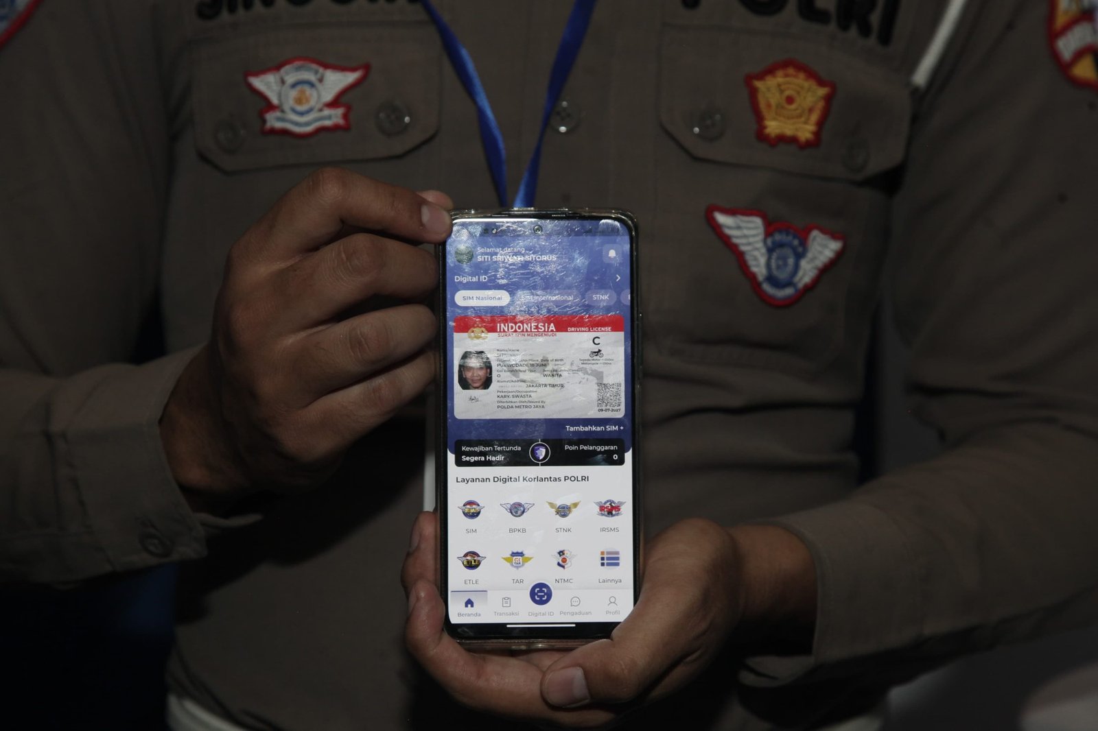 Korlantas Polri Resmi Luncurkan SIM Digital Berbasis Aplikasi Korlantas Polri Resmi Luncurkan SIM Digital Berbasis Aplikasi