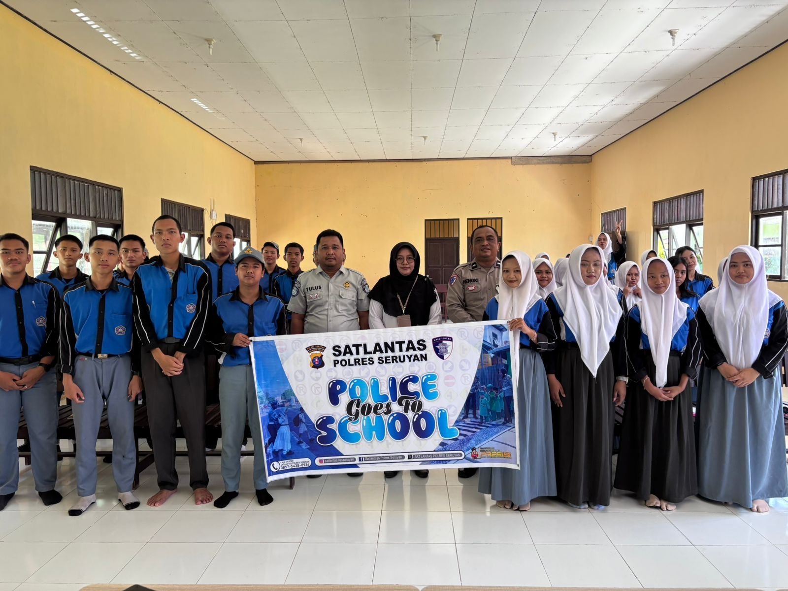 Tanamkan Budaya Tertib Berlalu Lintas Sejak Dini, Jasa Raharja Kalteng dan Polres Seruyan Gelar Police Goes To School di SMKN 1 Kuala Pembuang Tanamkan Budaya Tertib Berlalu Lintas Sejak Dini, Jasa Raharja Kalteng dan Polres Seruyan Gelar Police Goes To School di SMKN 1 Kuala Pembuang