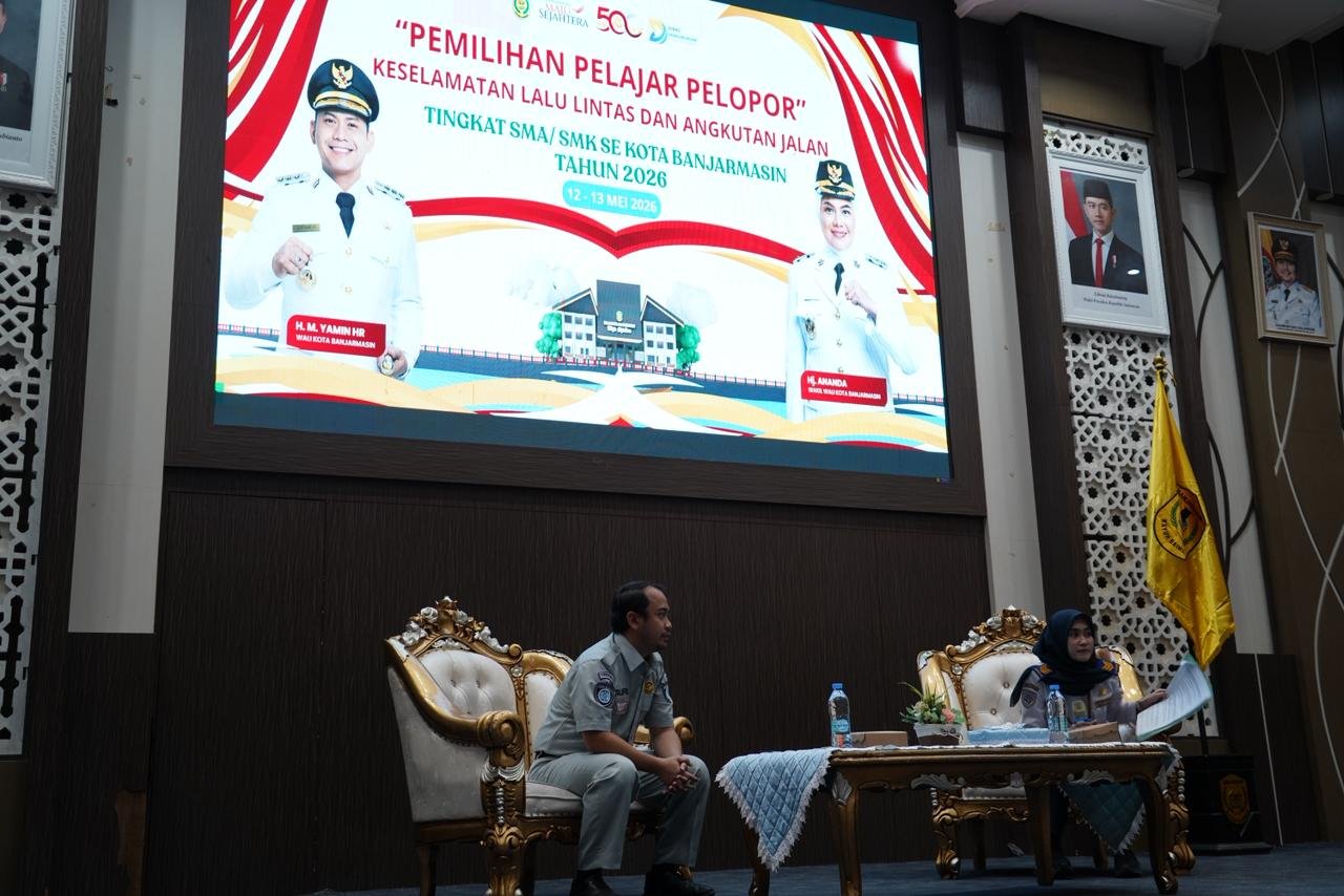 Jasa Raharja Kalsel Edukasi Peserta Pemilihan Pelajar Pelopor Keselamatan Tanah Bumbu 2026 Jasa Raharja Kalsel Edukasi Peserta Pemilihan Pelajar Pelopor Keselamatan Tanah Bumbu 2026