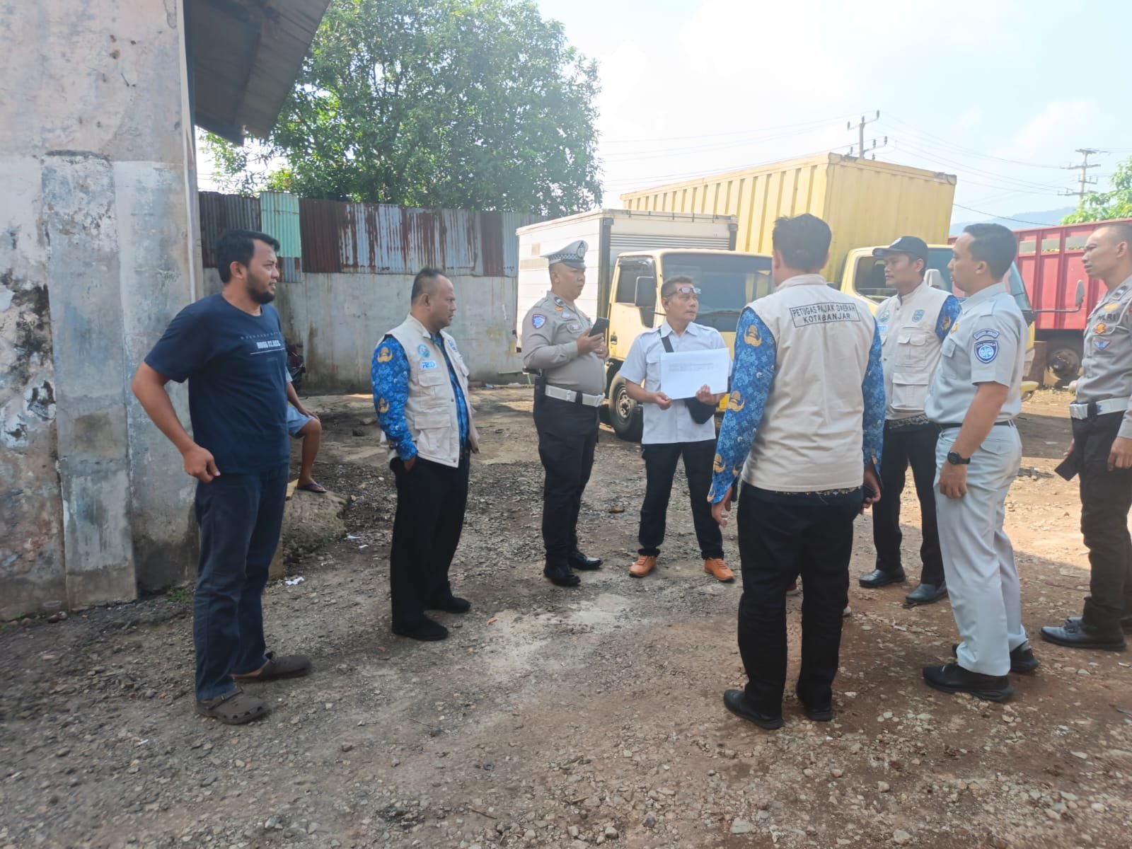 Sinergi Tim Pembina Samsat Kota Banjar Gelar Opsus di PT Azhar Niaga untuk Optimalkan Pencapaian PKB dan PAD Triwulan II