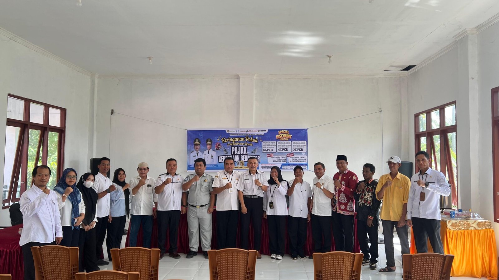 Jasa Raharja Kalteng dan UPT PPD Kuala Pembuang Sosialisasikan Keringanan PKB dan SWDKLLJ di Kecamatan Seruyan Hilir Jasa Raharja Kalteng dan UPT PPD Kuala Pembuang Sosialisasikan Keringanan PKB dan SWDKLLJ di Kecamatan Seruyan Hilir