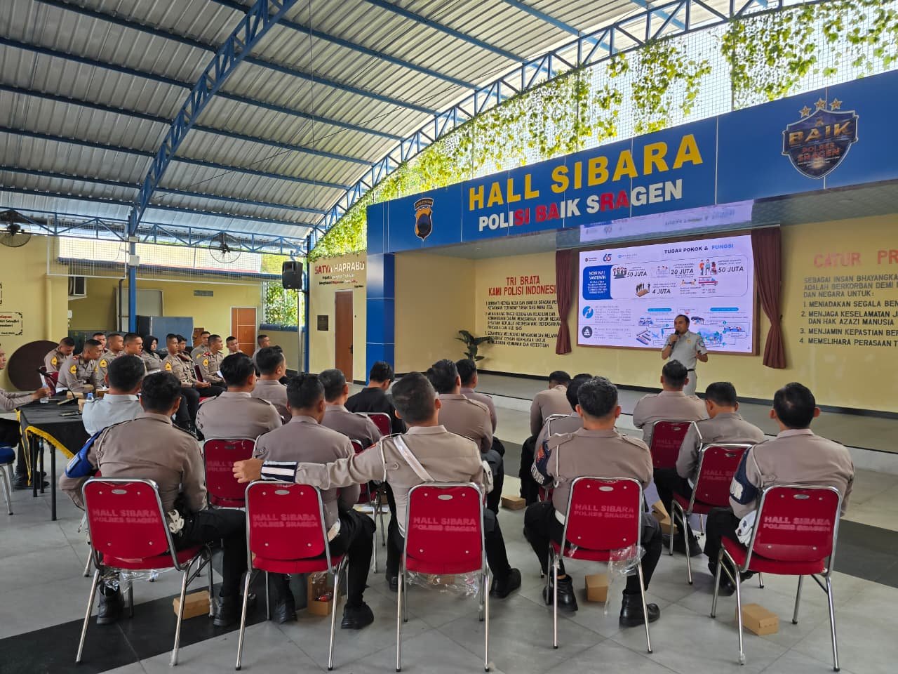 Jasa Raharja Cabang Surakarta Sosialisasikan Peran dan Fungsi Jasa Raharja serta Pemetaan Daerah Rawan Kecelakaan di Polres Sragen Jasa Raharja Cabang Surakarta Sosialisasikan Peran dan Fungsi Jasa Raharja serta Pemetaan Daerah Rawan Kecelakaan di Polres Sragen