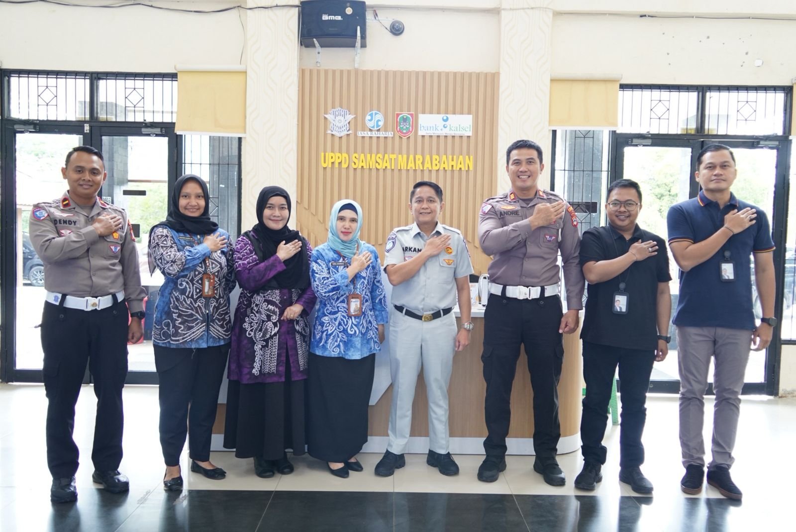 Jasa Raharja Kalsel Perkuat Kolaborasi Pelayanan Samsat Bersama UPPD Marabahan