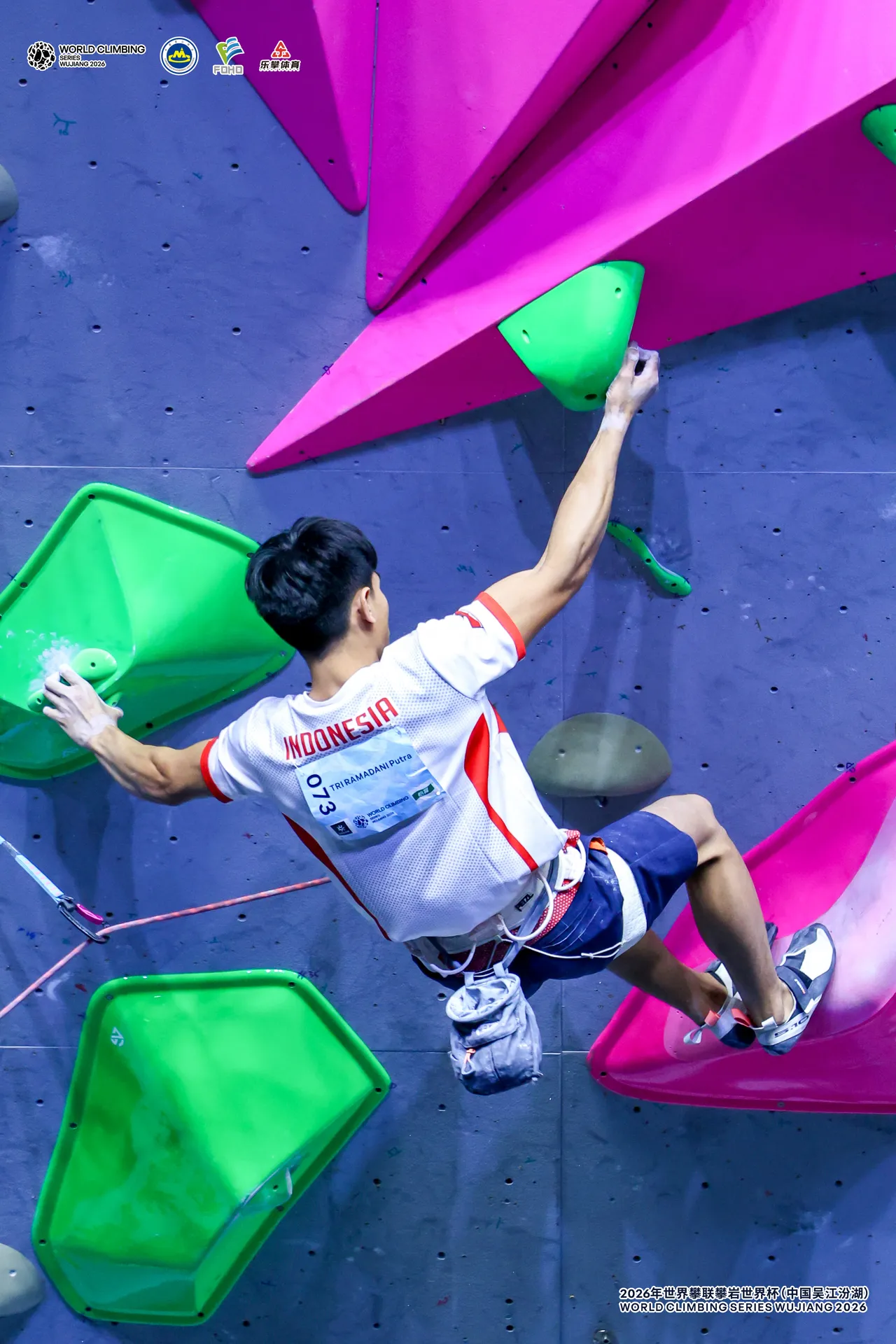 Samai Poin Adam Ondra, Putra Tri Ramadani Tembus Empat Besar World Climbing Innsbruck
