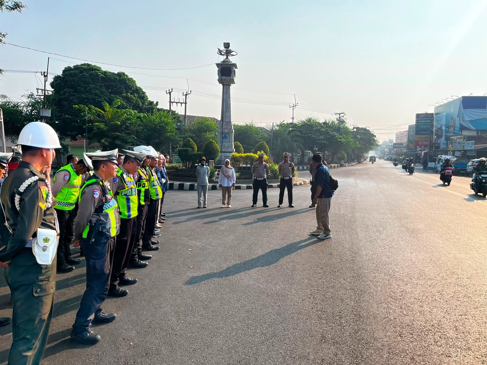 Jasa Raharja Dukung Operasi Gabungan Pemeriksaan Pajak Kendaraan Bermotor di Wilayah Subang