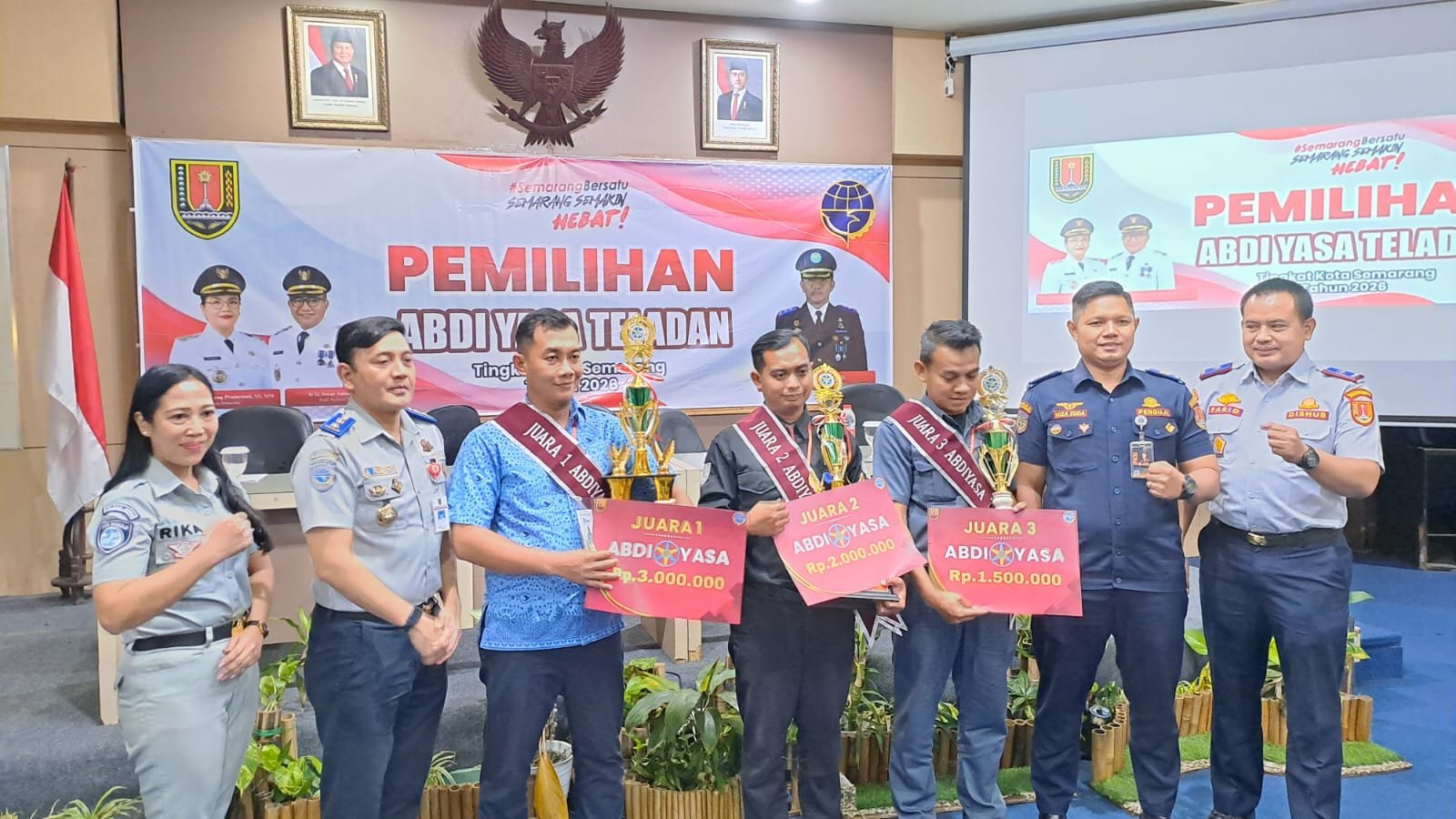Jasa Raharja Menjadi Salah Satu Penguji Dalam Pemilihan Abdi Yasa Teladan Tingkat Kota Semarang Tahun 2026 Jasa Raharja Menjadi Salah Satu Penguji Dalam Pemilihan Abdi Yasa Teladan Tingkat Kota Semarang Tahun 2026
