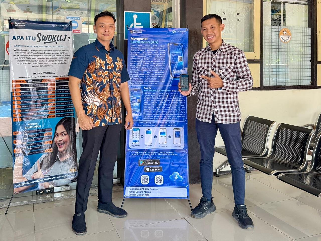 Jasa Raharja Sosialisasikan E-KD Sebagai Bukti Perlindungan Bagi Pemilik Kendaraan Kepada Wajib Pajak Jasa Raharja Sosialisasikan E-KD Sebagai Bukti Perlindungan Bagi Pemilik Kendaraan Kepada Wajib Pajak