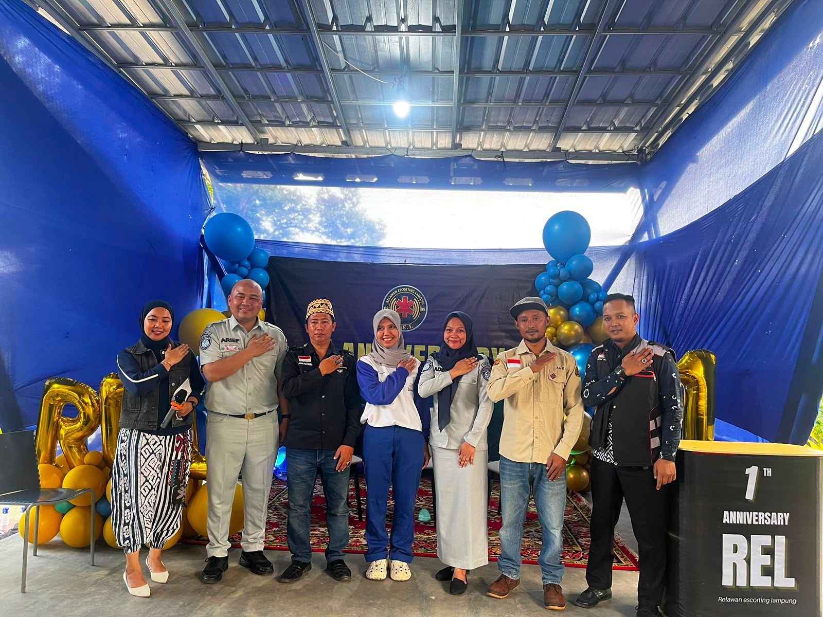 Jasa Raharja Lampung Edukasi Komunitas Ojek Online pada Anniversary Ke-1 Relawan Escorting Lampung Jasa Raharja Lampung Edukasi Komunitas Ojek Online pada Anniversary Ke-1 Relawan Escorting Lampung